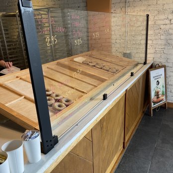 Downstate Donuts - a counter with donuts on it - Donuts Near Me - Chicago, Illinois