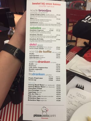 Menu photo 1 Pizza Pasta Panini Schiphol, NH Menu photo 1 Pizza Pasta Panini Schiphol, NH