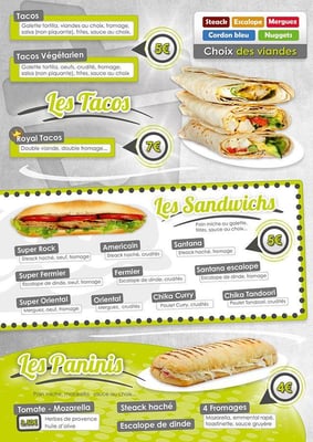 Menu photo 3 Planet' Tacos Sainte Foy Les lyon, 69 Menu photo 3 Planet' Tacos Sainte Foy Les lyon, 69