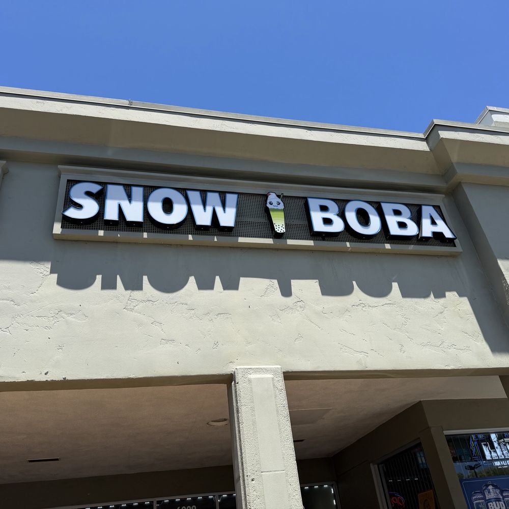 Snow Boba - Signage - Bubble Tea Near Me - San Jose, California Snow Boba - Signage - Bubble Tea Near Me - San Jose, California