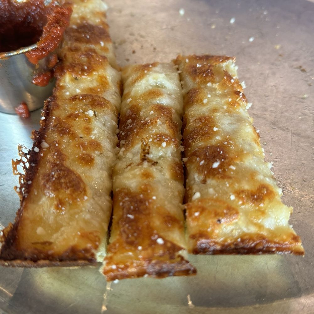 Via 313 - Cheese bread. Or what's left of it. - Pizza Near Me - Webster, Texas Via 313 - Cheese bread. Or what's left of it. - Pizza Near Me - Webster, Texas