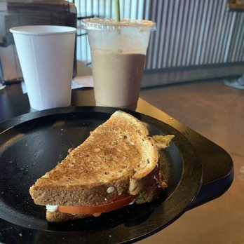 Smoothie Time - Half of my BLT on whole grain bread and Bub's Peanut Butter Blast Smoothie - Juice Bars & Smoothies Near Me - Tallahassee, Florida Smoothie Time - Half of my BLT on whole grain bread and Bub's Peanut Butter Blast Smoothie - Juice Bars & Smoothies Near Me - Tallahassee, Florida