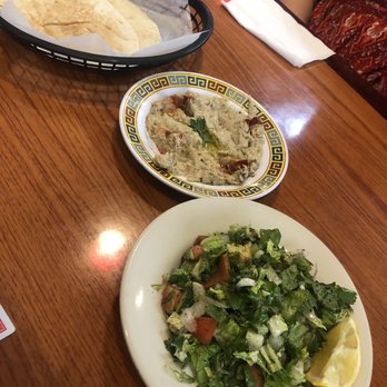 Mandi House - Baba Ganouj and Fatoush Salad - Middle Eastern Near Me - Tempe, Arizona
