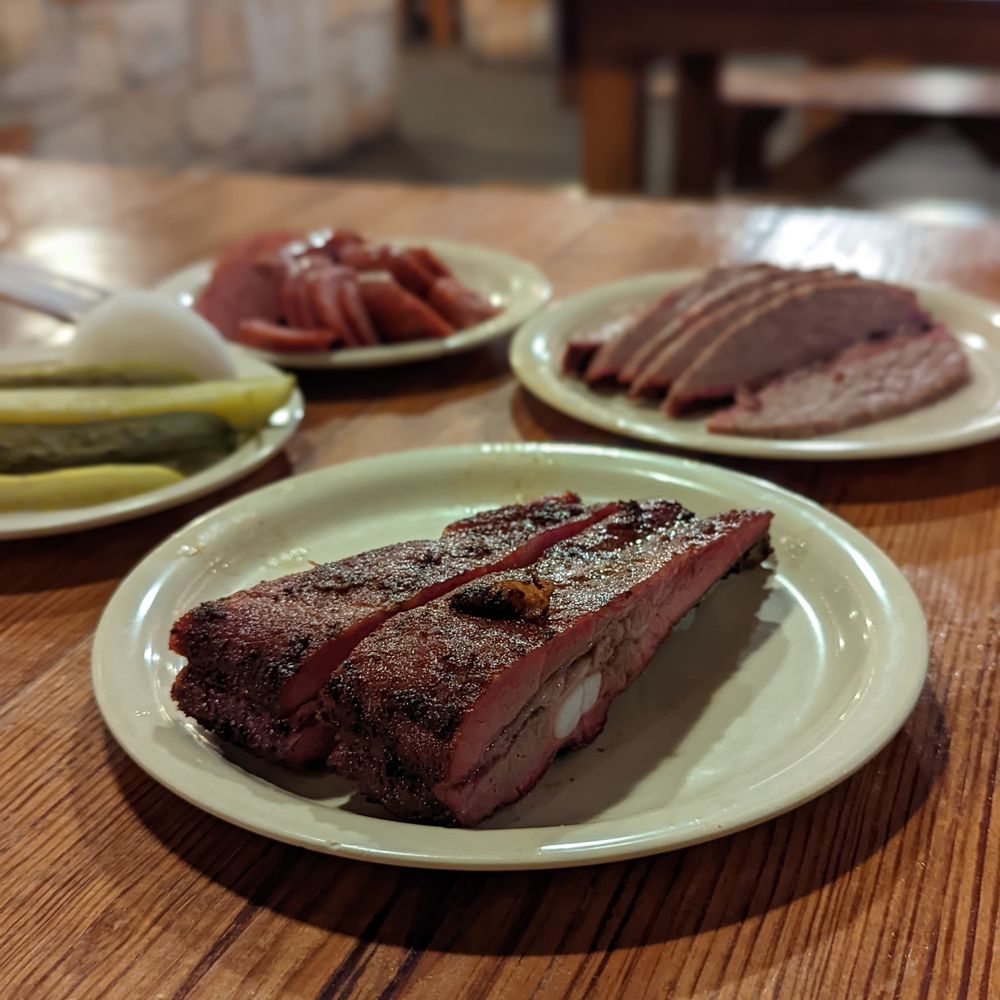 The Salt Lick BBQ - Pork ribs - Barbeque Near Me - Round Rock, Texas