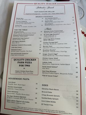 Menu photo 1 Quality Italian Denver, CO Menu photo 1 Quality Italian Denver, CO