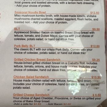 New Hope Market - Older menu prices are a bit confusing - American Near Me - Chapel Hill, North Carolina New Hope Market - Older menu prices are a bit confusing - American Near Me - Chapel Hill, North Carolina