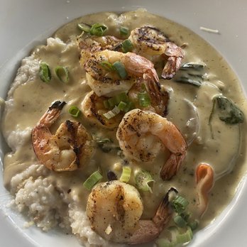 Lost & Found - Coconut Curry Shrimp and Grits Brunch - Cocktail Bars Near Me - Houston, Texas