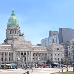 Buenos Aires Bus - The Capitol building