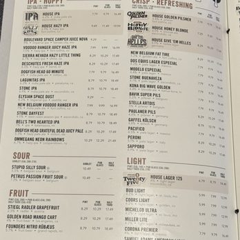 Yard House - menu - New American Near Me - Las Vegas, Nevada Yard House - menu - New American Near Me - Las Vegas, Nevada