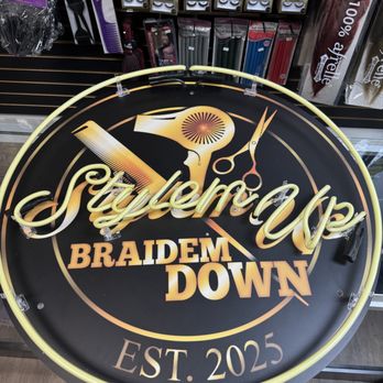 Stylem Up - LED light up sign I got customer made - Hair Salons Near Me - Gardena, California Stylem Up - LED light up sign I got customer made - Hair Salons Near Me - Gardena, California