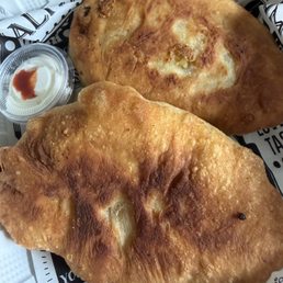 Doughy potato filled goodness (forgot the name) Doughy potato filled goodness (forgot the name)