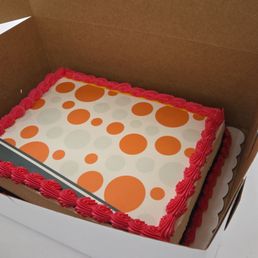 This was the cake that was presented. This was the cake that was presented.