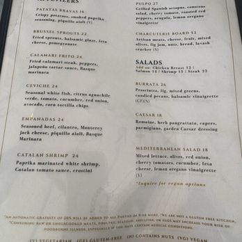 Gaspar's Restaurant - Menu items - Spanish Near Me - Temecula, California