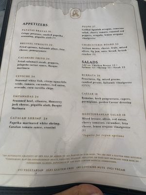 Menu photo 3 Gaspar's Restaurant Temecula, CA