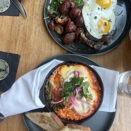 Baked eggs Baked eggs