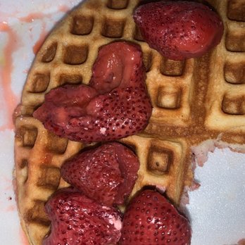 Speedway Grill - Belgian Waffle Special rotten strawberries - Burgers Near Me - Fontana, California Speedway Grill - Belgian Waffle Special rotten strawberries - Burgers Near Me - Fontana, California