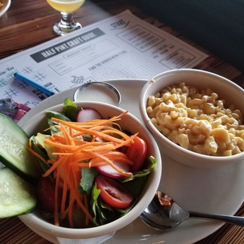 PHX Beer - Delish mac and cheese kids meal...and thank you for accommodating our side salad request! - American Near Me - Scottsdale, Arizona PHX Beer - Delish mac and cheese kids meal...and thank you for accommodating our side salad request! - American Near Me - Scottsdale, Arizona