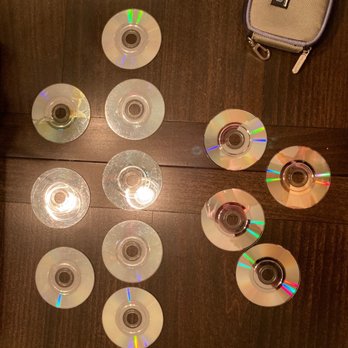Disc Replay - Discs on left, my discs from childhood without disc refinishing  Disks on right, my discs from childhood with disc refinishing. - Music & DVDs Near Me - Downers Grove, Illinois