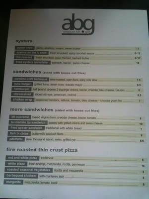 Menu photo 5 American Bar & Grill Lanc Lancaster, PA