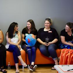 Language exchange and grand opening.