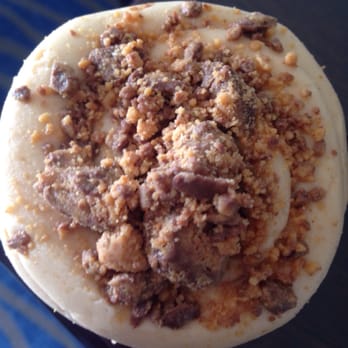 The Cup - Reese's peanut butter cup crumble topping. - Bakeries Near Me - Edwardsville, Illinois The Cup - Reese's peanut butter cup crumble topping. - Bakeries Near Me - Edwardsville, Illinois