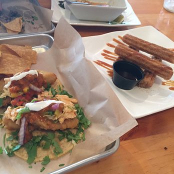 Cinco TacoBar - Amazing fish taco! And stuffed churro ! - Mexican Near Me - San Leandro, California Cinco TacoBar - Amazing fish taco! And stuffed churro ! - Mexican Near Me - San Leandro, California
