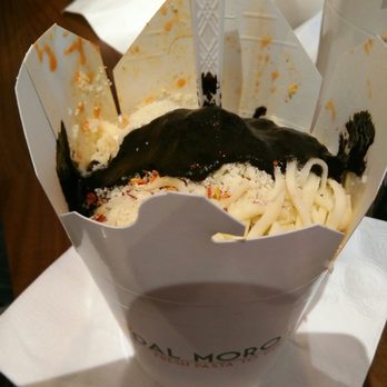 Dal Moro's Fresh Pasta To Go - Squid ink topping - Italian Near Me - Toronto, Ontario Dal Moro's Fresh Pasta To Go - Squid ink topping - Italian Near Me - Toronto, Ontario