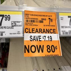 Walgreens - Bargain on my favorite toothpaste - got all 3 tubes!
