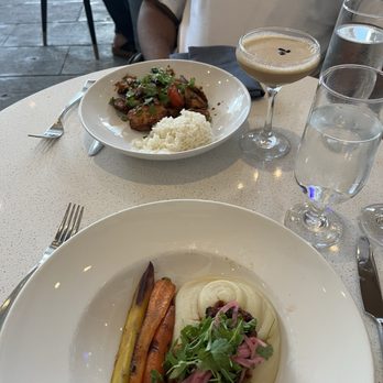 Nineteen 61 - Sea bass chimi  entree and pollo saltado and espresso martini - Latin American Near Me - Lakeland, Florida