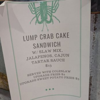 DJ’S Clam Shack - Crab cake sandwich - Seafood Near Me - Stony Brook, New York