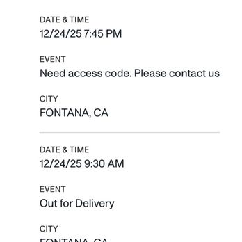 OnTrac - original delivery date - Couriers & Delivery Services Near Me - Benicia, California