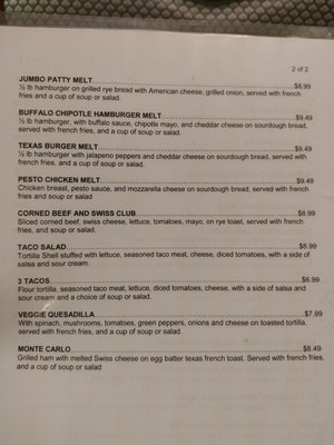 Menu photo 4 Big Rock Cafe Big Rock, IL Menu photo 4 Big Rock Cafe Big Rock, IL
