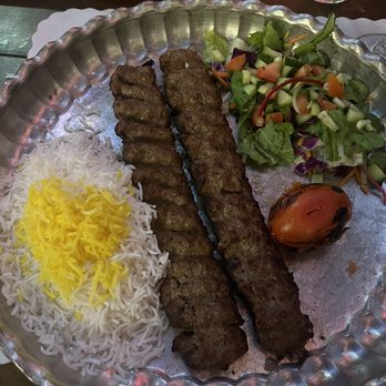 Caspian Restaurant - Beef Kabob (Koobideh) - Mediterranean Near Me - Mountain View, California Caspian Restaurant - Beef Kabob (Koobideh) - Mediterranean Near Me - Mountain View, California
