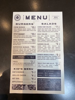 Menu photo 6 Mama Crow's Burger & Salad Shop Raleigh, NC