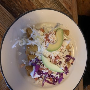 Oaxaca Tacos And Tequila Bar - Flautas (made w/ shredded chicken) - Mexican Near Me - Lawrenceville, Georgia Oaxaca Tacos And Tequila Bar - Flautas (made w/ shredded chicken) - Mexican Near Me - Lawrenceville, Georgia