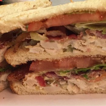 Harry's Cafe - Chicken salad club sandwich. So. Good. - Cafes Near Me - Pittsburg, Kansas