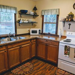 Acorn Vacation Homes - This is the kitchen. Huge and there is a full sized fridge too