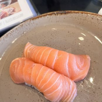 Mikuni - Salmon from the happy hour menu - Japanese Near Me - Davis, California Mikuni - Salmon from the happy hour menu - Japanese Near Me - Davis, California