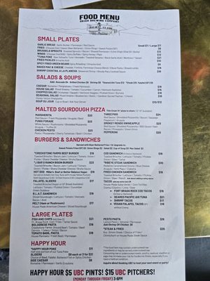 Menu photo 7 Ukiah Brewing Company Ukiah, CA Menu photo 7 Ukiah Brewing Company Ukiah, CA