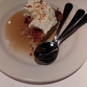 Bonefish Grill - This is their absolutely delicious coconut pie - Seafood Near Me - Iselin, New Jersey