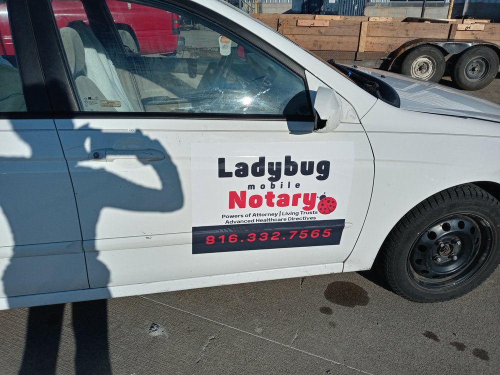 LADYBUG MOBILE NOTARY Request a Quote Kansas City, Kansas