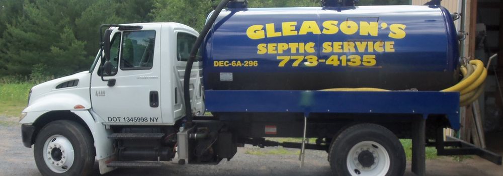 Slide of Gleason's Septic & Drain Service
