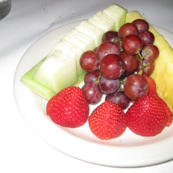 Joe Allen - fresh fruit (honeydew melon, red grapes, strawberries & pineapple - American Near Me - New York, New York Joe Allen - fresh fruit (honeydew melon, red grapes, strawberries & pineapple - American Near Me - New York, New York