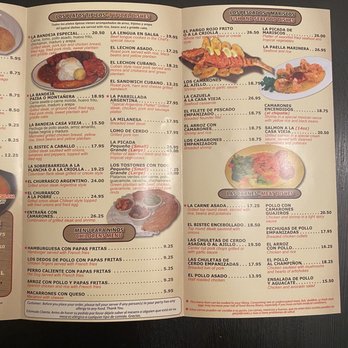 Casa Vieja - Menu - Latin American Near Me - Brentwood, New York