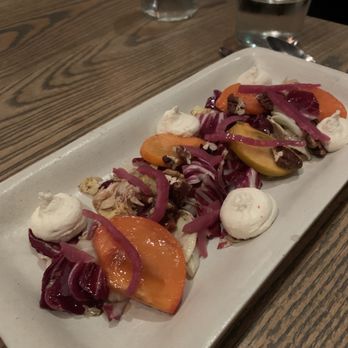 Trestle - Persimmon salad - New American Near Me - San Francisco, California Trestle - Persimmon salad - New American Near Me - San Francisco, California