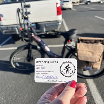 Archer's Bikes - Cheryl Suit Archer's Bike Sales Associate - Bikes Near Me - Prescott Valley, Arizona
