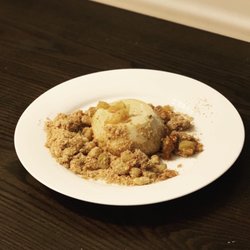Dear Margaret - Ice wine tea panna cotta.