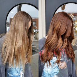 Liv Love Hair - All-over color applied over previous highlights to create depth, shine and so much more manigibility!