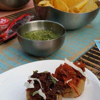 Wild Salsa - Chicken sopes, wild salsa and chips - Mexican Near Me - Fort Worth, Texas