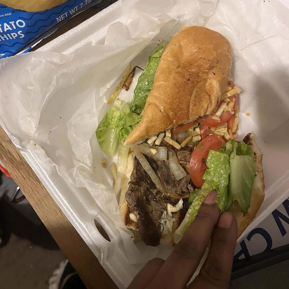 Karina De La Cruz - Cuban Steak Sandwich (French Bread) - grosssss - Cafes Near Me - Lincoln, Rhode Island